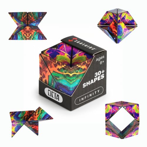 Shashibo OCTA Magnetic Puzzle Toy, Stress Relief Fidget Toy